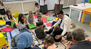 Kaymakam Erdoğan minik kursiyerleri ziyaret etti