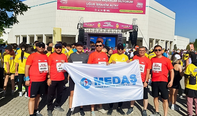 MEDAŞ, 4. Uluslararası Konya Yarı Maratonu’nda İyilik İçin Koştu