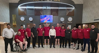 Oturarak Voleybol Erkek Milli Takımı Karaman’da Kampa Girdi