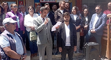 Özgür Özel’e yapılan saldırı Karaman'da protesto edildi