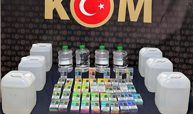 Polisten sahte alkol tacirlerine darbe