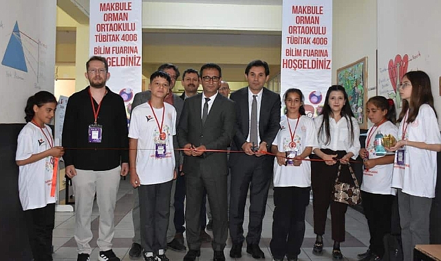 TÜBİTAK Bilim Fuarı'nda Öğrenci Projeleri Göz Doldurdu