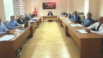 Kaymakam Erdoğan son kez Vakıf Toplantısına Başkanlık Etti