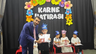Erkam 4-6 Yaş Kursu'nda Karne Heyecanı