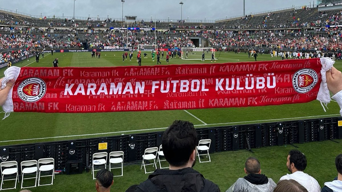 Karaman FK sevgisi kıtaları aştı