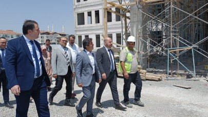 Vekil Sağlam, Sağlık Yatırımlarında işi sıkı takip ediyor