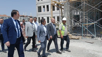 Vekil Sağlam, Sağlık Yatırımlarında işi sıkı takip ediyor