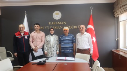 Hibe almaya hak kazanan üreticilerle sözleşme imzalandı