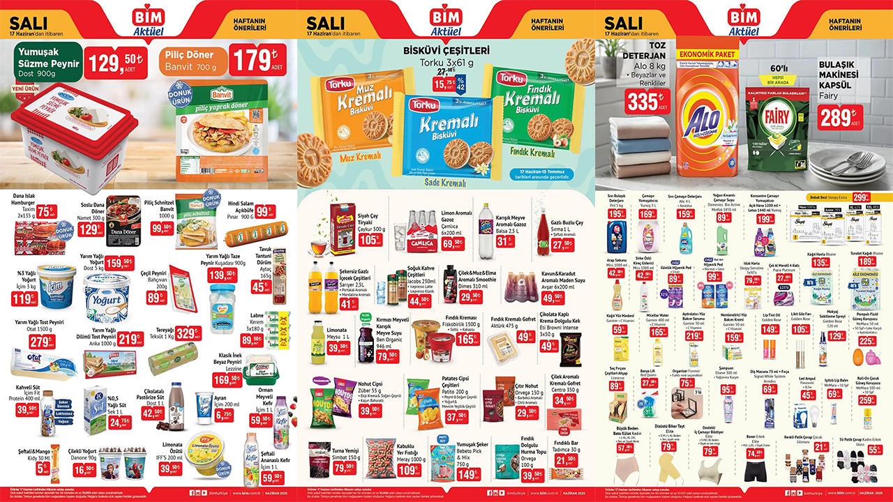 BİM’de 8 kg toz deterjan indirime girecek!