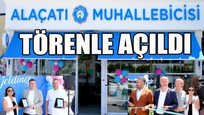 Alaçatı Muhallebicisi Karaman Park AVM'de Hizmete Açıldı