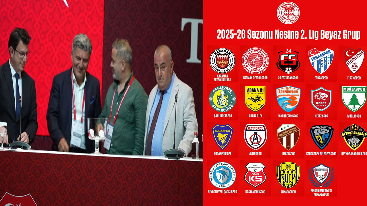 Karaman FK’nın Grubu Belli Oldu. Bu Sezon Beyaz Gruptayız
