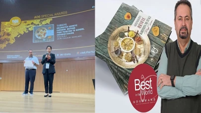 Rıza Duru Portekiz’de Cook Book Awards “Avrupa Jüri Özel Ödülü”nü Aldı