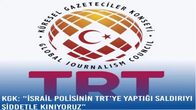 KGK; “İSRAİL POLİSİNİN TRT EKİBİNE YÖNELİK MÜDAHALESİNİ ŞİDDETLE KINIYORUZ”