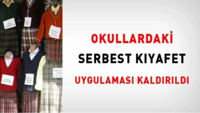 Okullarda serbest kıyafet kaldırıldı! Forma dönemi yeniden başlıyor