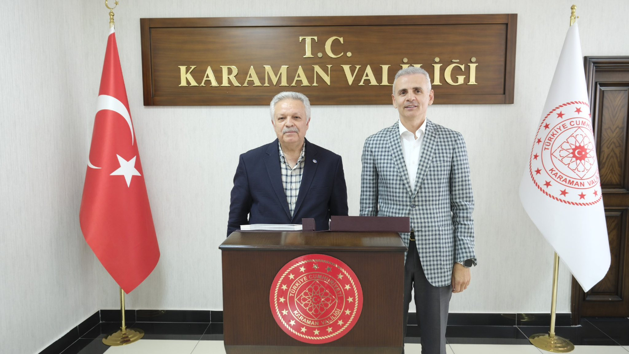 13 Yıl Sonra Görev Yaptığı Karaman’a Geldi