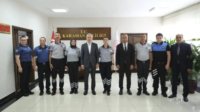 Güvenlik Görevlilerinden Vali Çiçekli’ye Ziyaret