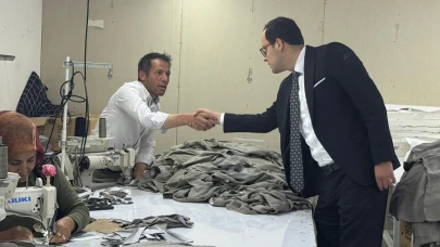 Kaymakam Avcı’dan Tekstil İşletmelerine Ziyaret