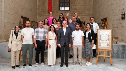 Türk Sanatları Bölümü Mezun Öğrenci Sergisi açıldı