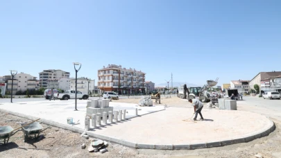 GİM Toptancılar Sitesi Yanındaki Bölge Yenileniyor