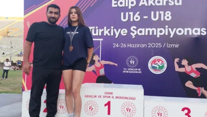 Karaman atletizm takımı 1 gümüş, 3 bronz madalya kazandı