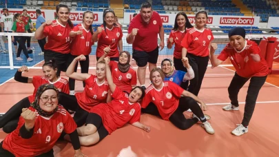 Karaman Kadın Oturarak Voleybol Takımı Türkiye Şampiyonu Oldu