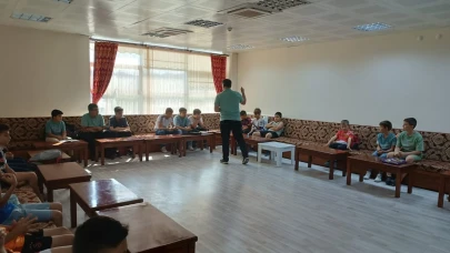 Gençlik Koordinatörü Dr. İskender Tanış’tan Yaz Kur’an Kursuna Ziyaret