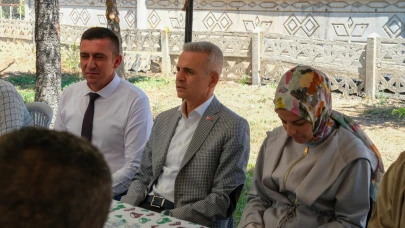 Vali Çiçekli Kılbasan köyünde vatandaşla buluştu