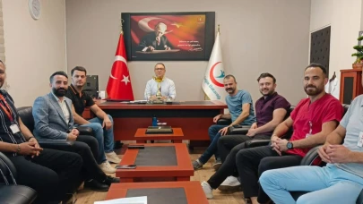 Başhekim şampiyonları ağırladı