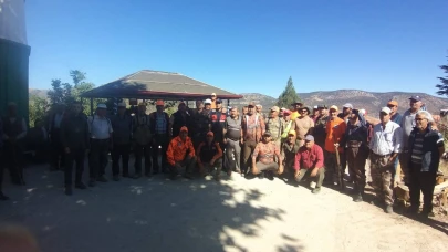 Karaman'da yaban domuzlarına karşı sürek avları devam ediyor