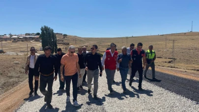 Yol çalışmaları incelendi