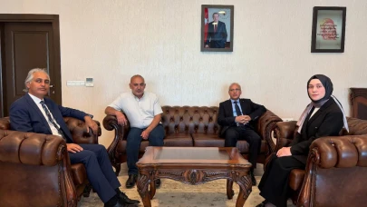 MEB Müfettişlerinden Kaymakam Çakır’a Ziyaret