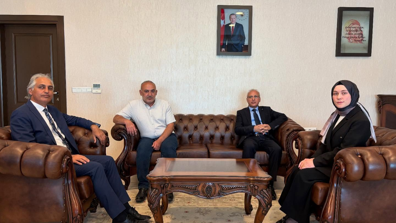 MEB Müfettişlerinden Kaymakam Çakır’a Ziyaret