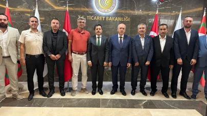 Elma Üreticileri ve Soğuk Hava Deposu İşletmecileri Ankara’da Bakanlıkla görüştü