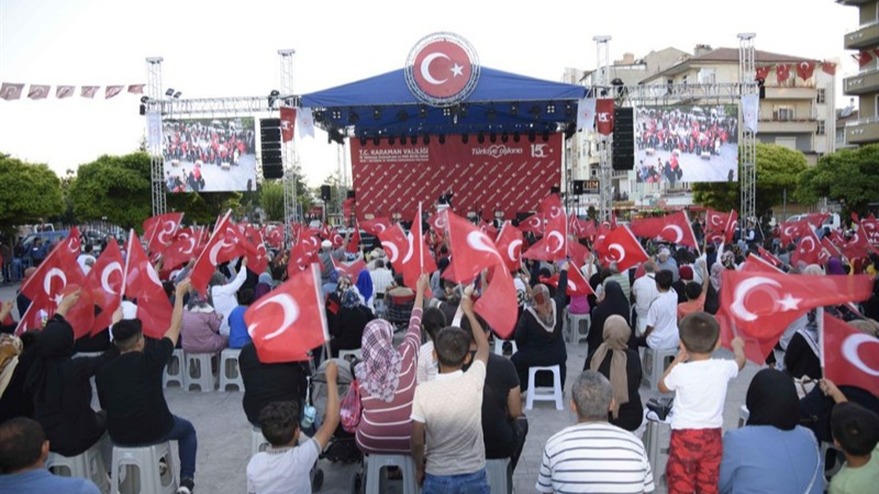 Karaman'da 15 Temmuz Demokrasi ve Millî Birlik Günü Anma Programı Belli Oldu