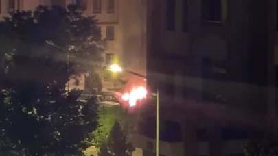 TOKİ’de yangın paniği