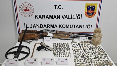 Jandarma Çok Sayıda Silah ve Mühimmat Ele geçirdi