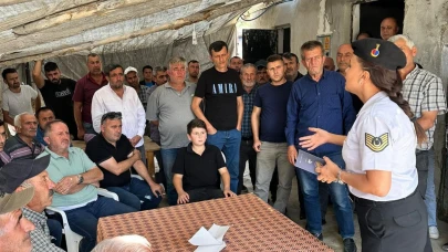 Başyayla’da KADES Uygulaması Vatandaşlara Anlatıldı