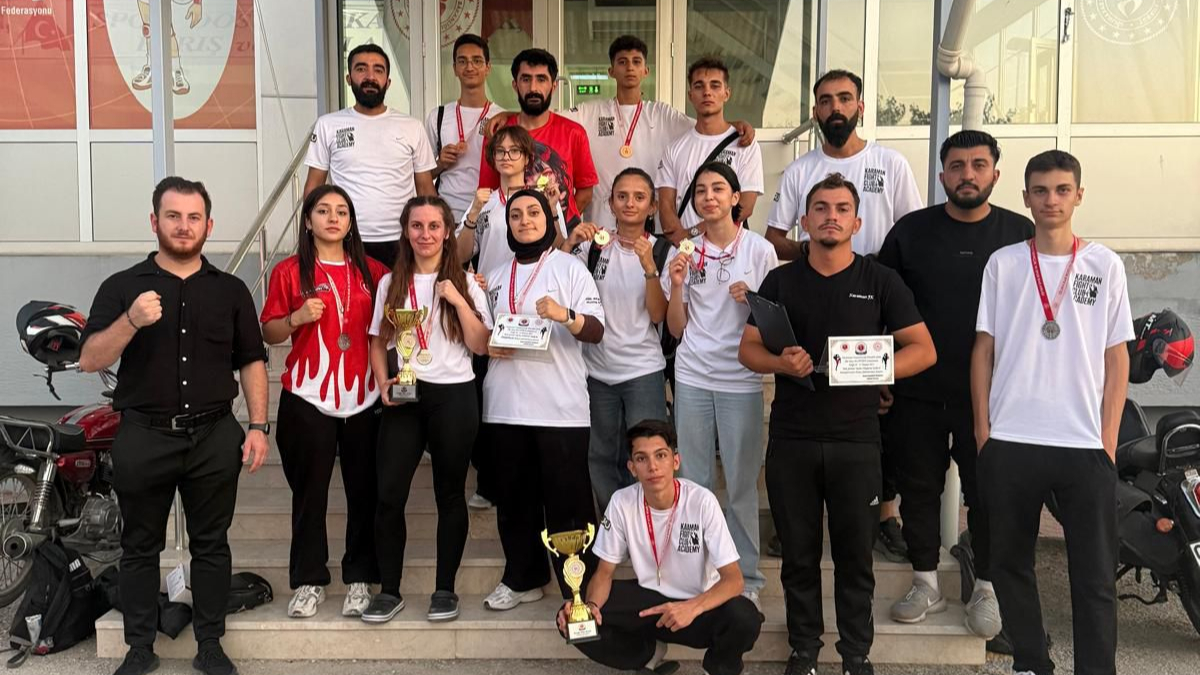 Karaman Muaythai Takımından Ereğli’de Madalya Yağmuru