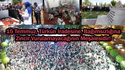 Karaman 15 Temmuz’un 9. Yılında Da Tek Vücut Oldu