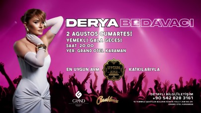 Arabeskin kraliçesi Karaman'da