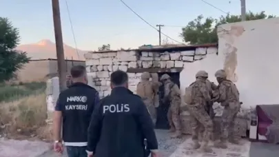 Karaman dahil 72 ilde uyuşturucu operasyonu
