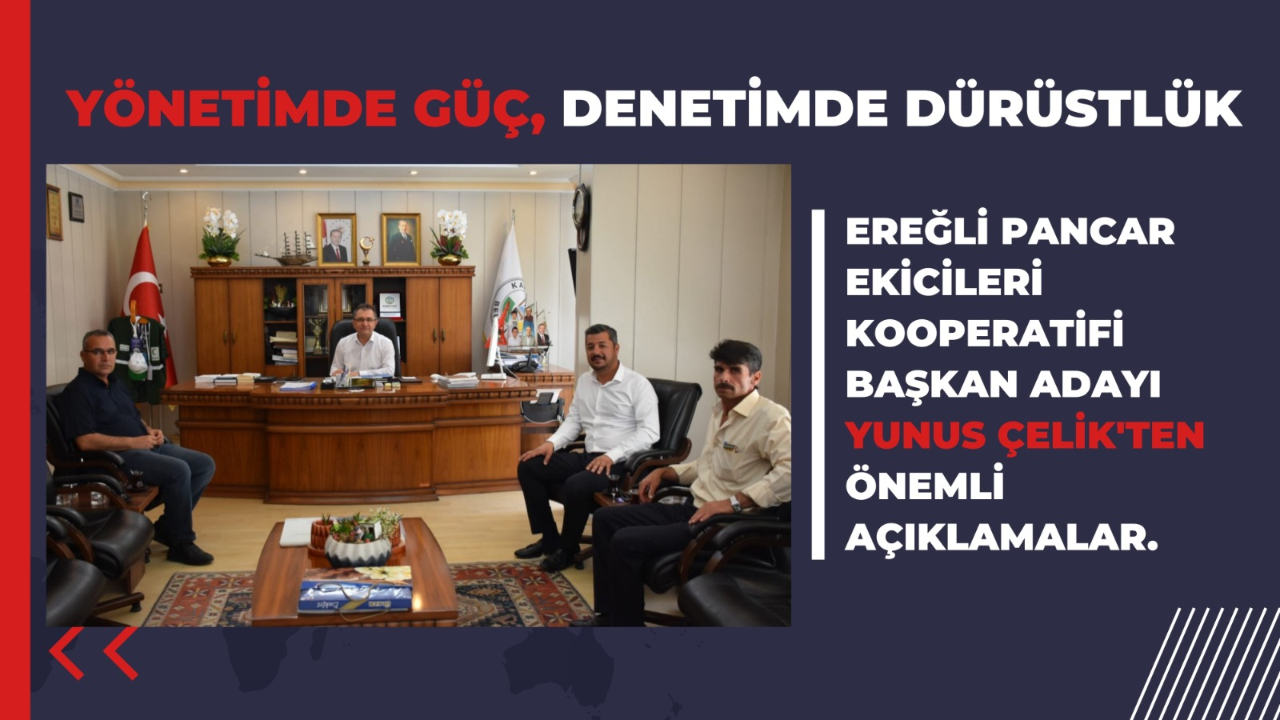 Çelik; “Yönetimde Güç, Denetimde Dürüstlük”