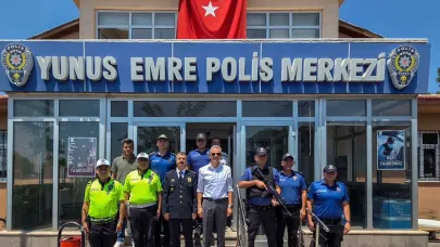Vali Çiçekli’den Polis Merkezine sürpriz ziyaret