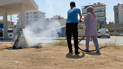 Hastanede Yangın Tatbikatı Gerçekleştirildi