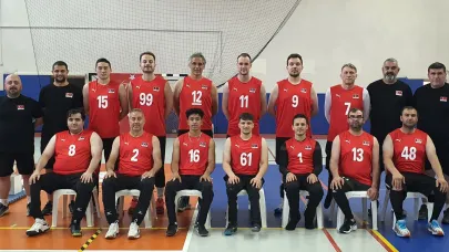Oturarak Voleybol Erkek Milli Takımı Avrupa Şampiyonası Öncesi Son Kampını Karaman’da Tamamladı