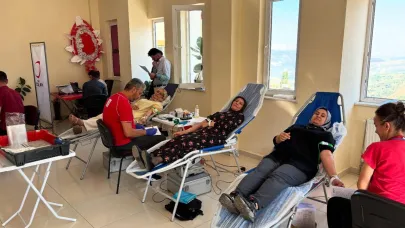 Başyayla’da Kan Bağışı Kampanyasına Yoğun İlgi