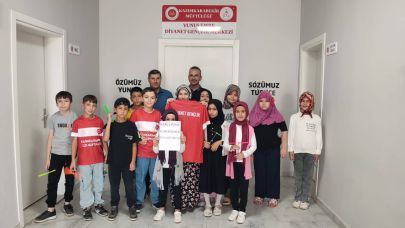 Minik Yüreklerden Gazze’ye Destek