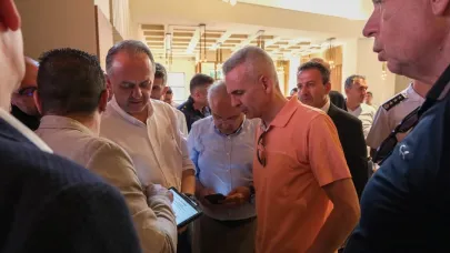 Bakan Yardımcısı Yazgı Ermenek'te incelemede bulundu