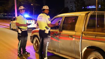 Bir haftada 6 kişi tutuklandı. 142 araç trafikten men edildi