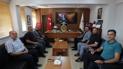 Yeniden Refah Partisinden İl Müdürü Bulut'a Ziyaret